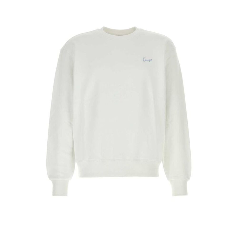 Kenzo Men White Cotton Sweatshirt